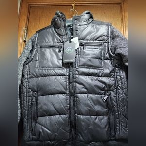 URBAN REPUBLIC NWT SPACE DYE MATTE CIREE JACKET FROM NORDSTROM